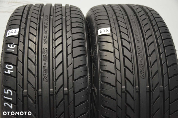 ROK 2020, 215/40 R16 Nankang Noble Sport NS-20 Para nr645