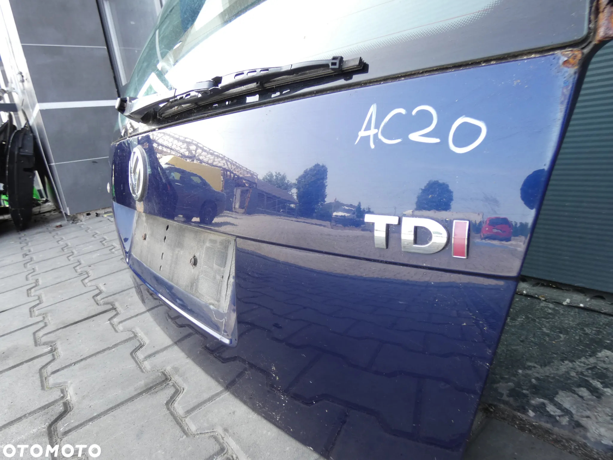 VW GOLF IV 4 KOMBI BORA KLAPA BAGAŻNIKA POKRYWA TYŁ TYLNA SZYBA GORLICE AC20 - 12