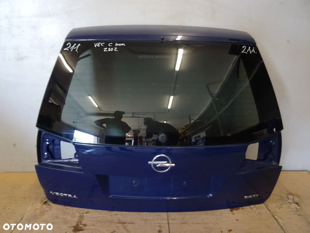 KLAPA TYŁ TYLNA SZYBA BAGAŻNIKA OPEL VECTRA C LIFT KOMBI LAK:Z20Z NR211 - 2