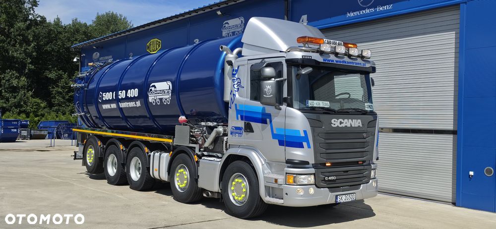 Scania G 450 10x4 asenizacyjny wuko cysterna zabudowa 2025r 32m3 - 1