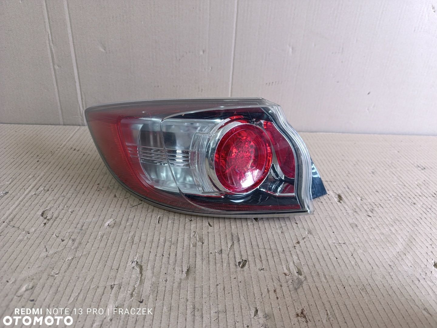 MAZDA 3 III 09-13 HB LAMPA LEWA TYŁ TYLNA - 1