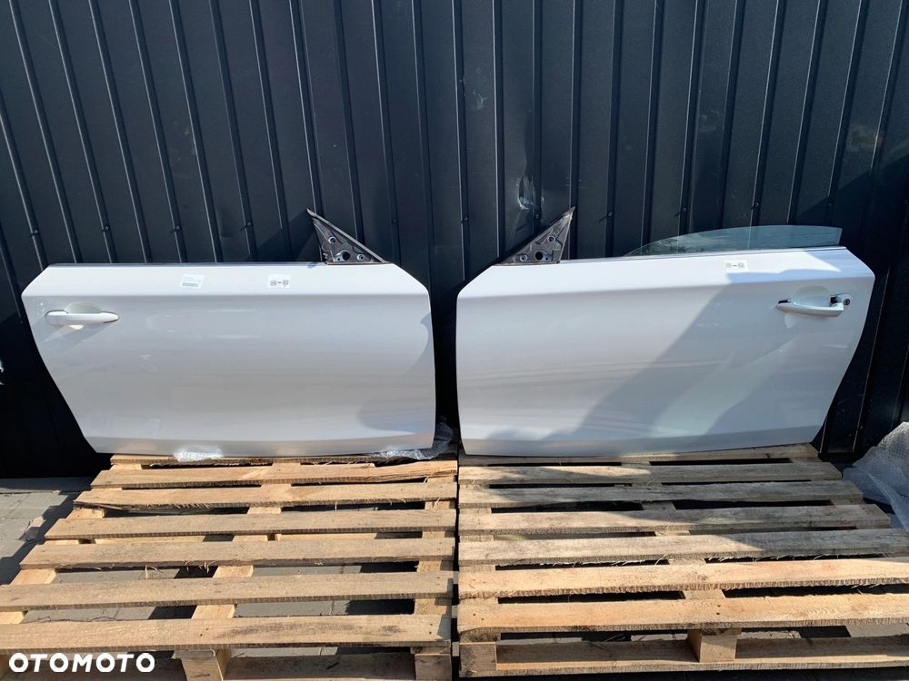 DRZWI LEWE PRAWE BMW 1 E82 E88 A96 MINERAL WEISS - 1
