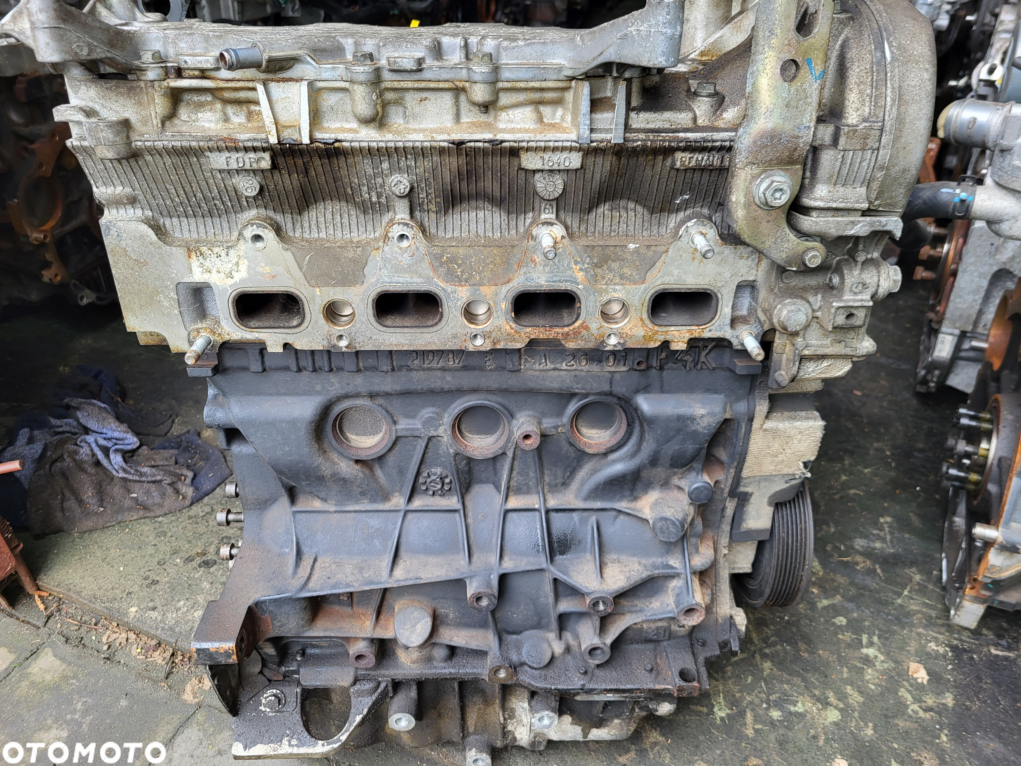 silnik renault  trafic opel vivaro 2.0 16v benzyna f4r 770 771 f4k - 2