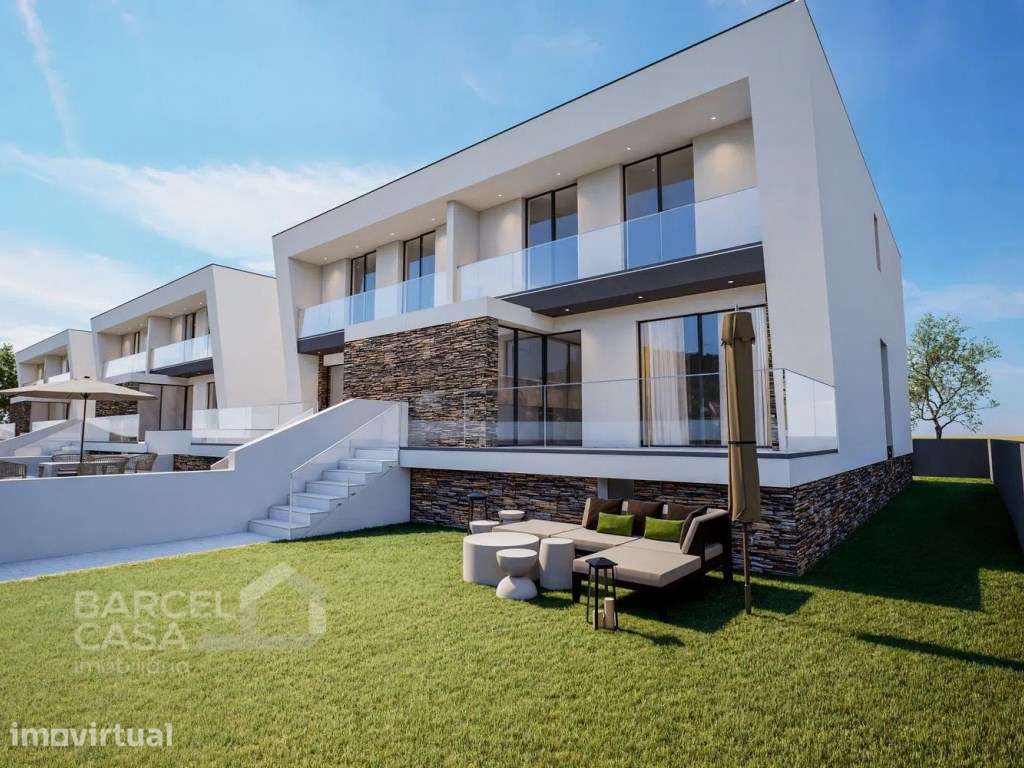 Moradias Geminadas T3 Novas, na Silva - Barcelos - Grande imagem: 4/10