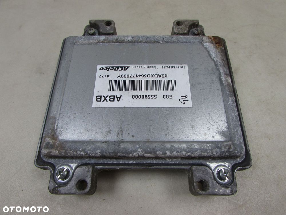 OPEL CORSA D 1.0 KOMPUTER STEROWNIK 55598088 ABXB - 3