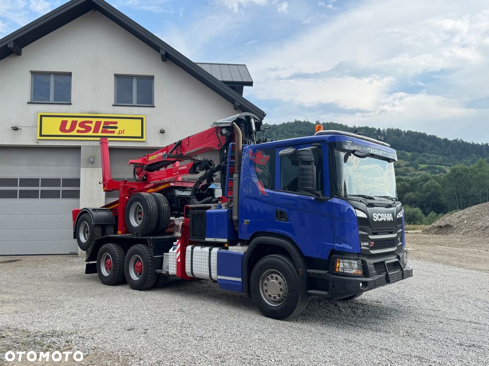 Scania G500XT Do drewna drzewa dłużycy Epsilon S260L - 4
