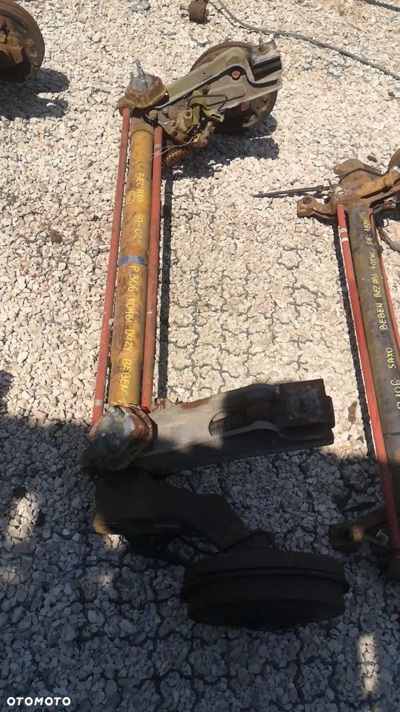 PEUGEOT 306 / 206 / 207 / 106 / PARTNER | CITROEN XSARA PICASSO / BERLINGO / PARTNER BELKA ZAWIESZENIA TYŁ (dostępne 10 sztuk belek zawieszenia) - 5