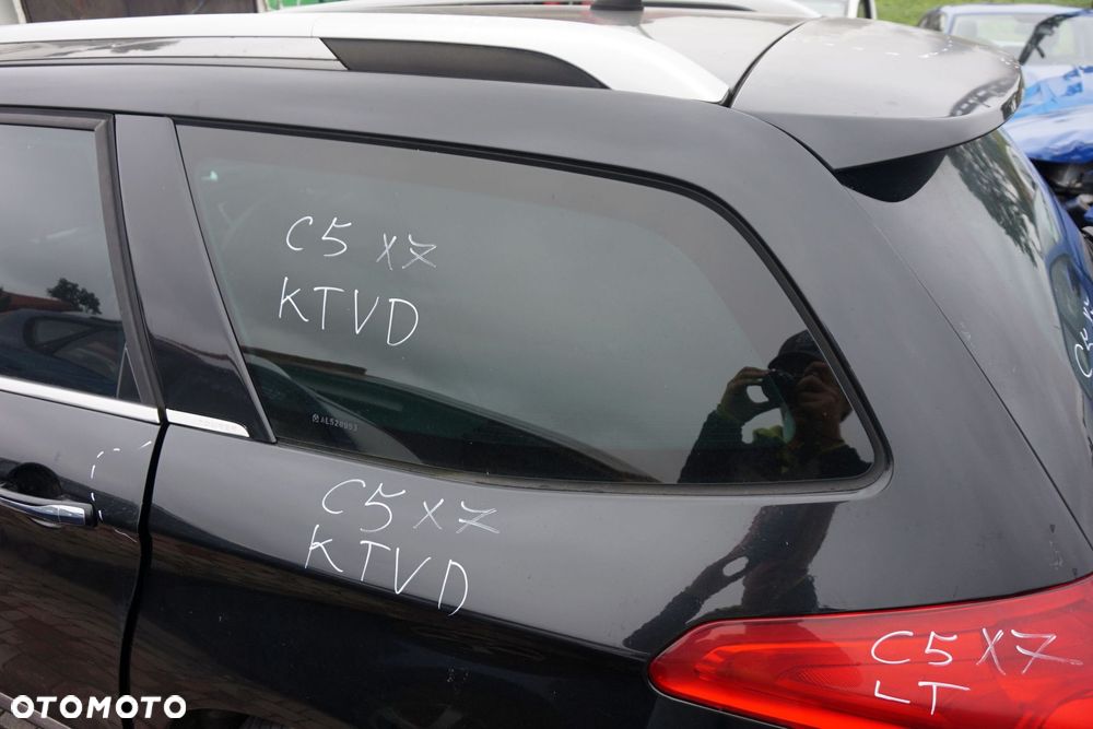 SZYBA KAROSERYJNA TYLNA LEWA BOCZNA C5 III X7 KOMBI  CITROEN 2008-2017 - 3