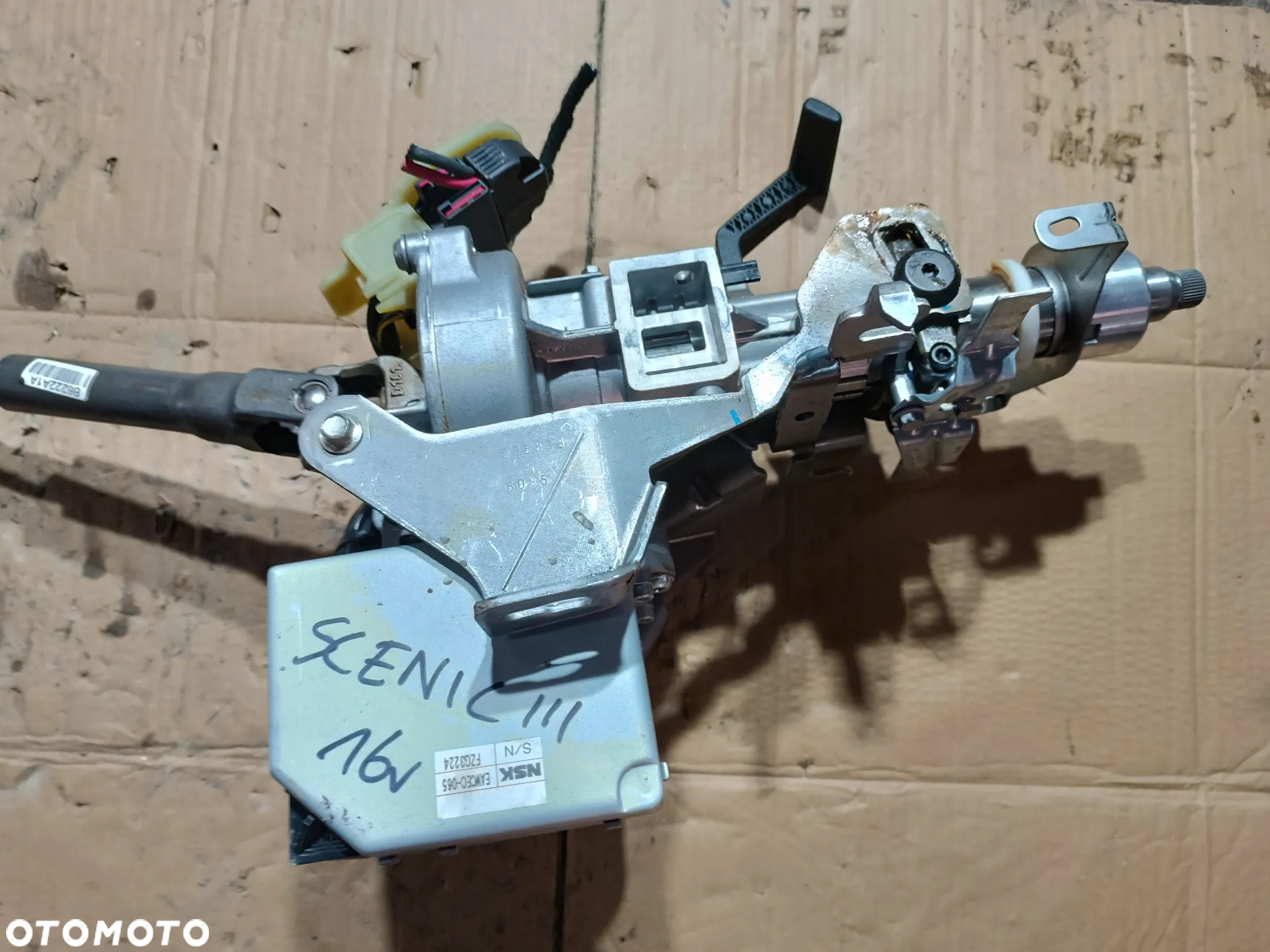 KOLUMNA KIEROWNICZA WSPOMAGANIE  488102855R RENAULT SCENIC III - 2