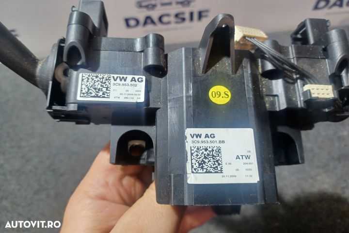 ANSAMBLU MANETE SEMNALIZARE + STERGATOARE 3C9953501BB 3C9953502 Volks - 6