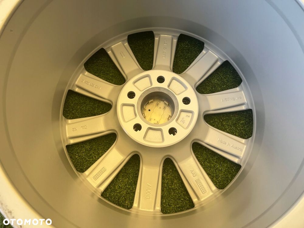 KOMPLET FELG FELGI ALU AUDI 8KO A4 17 ET47 5X112 ORYGINALNE - 5