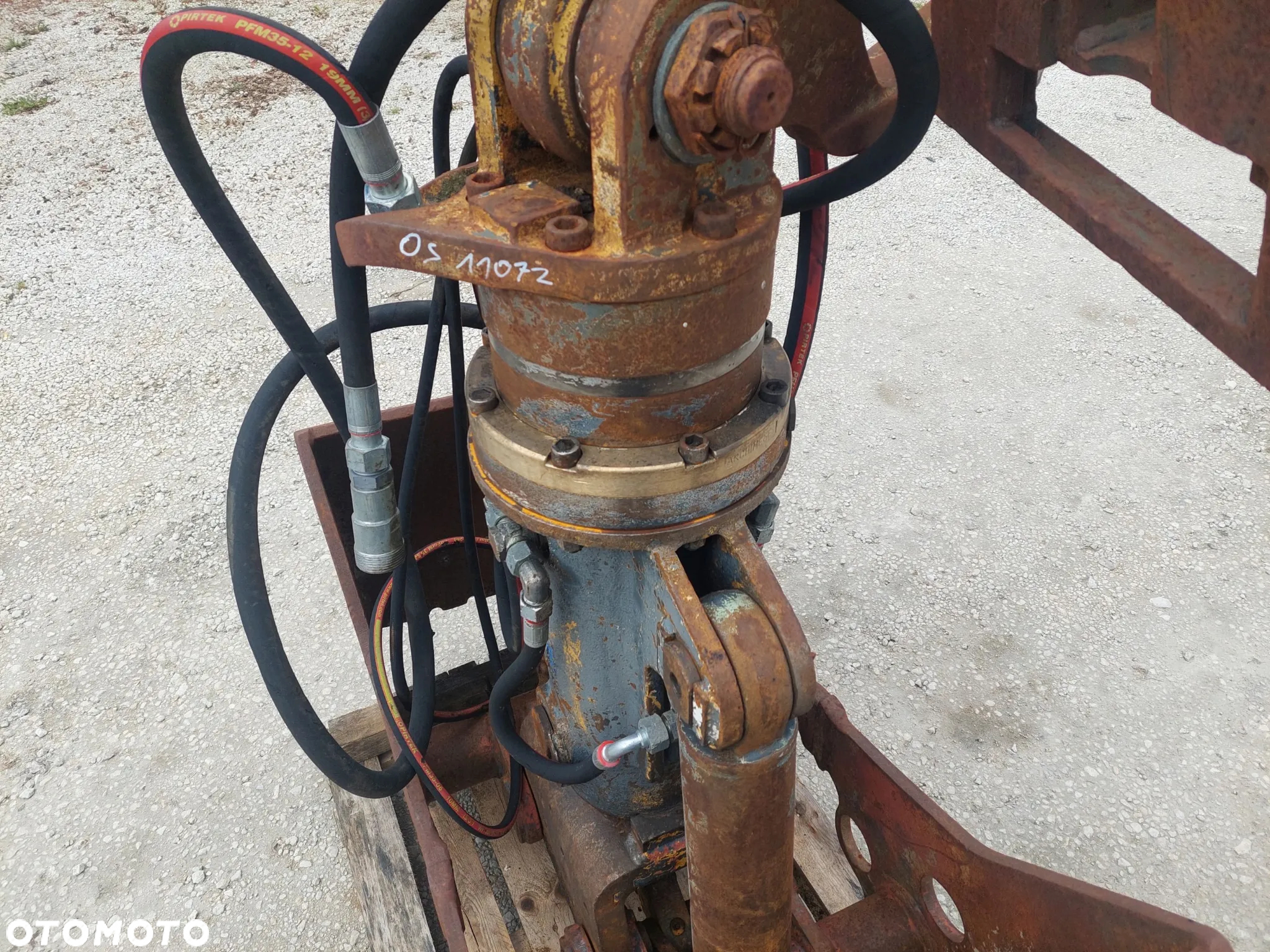 Łyżka chwytakowa, chwytak obrotowy rotor rotator koparki na szybkozłącze Nado SK 15 20 Komatsu PW PC 130 138 140 148 160 180 210 - 19