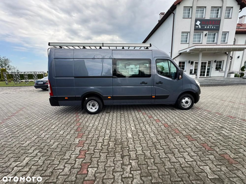 Renault MASTER L4H2 Klima Elektryka Na Bliźniaku Brygadówka Dubel Kabina 7os Hak Serwis - 20