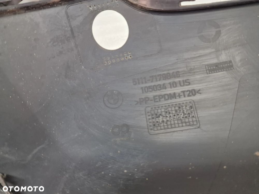 BMW X5 E70 07- ZDERZAK PRZEDNI / DOKŁADKA / SPOJLER POD ZDERZAK PRZEDNI PRZÓD , NR 51117179848 / 7179848 , NR AUKCJI DT729 - 17