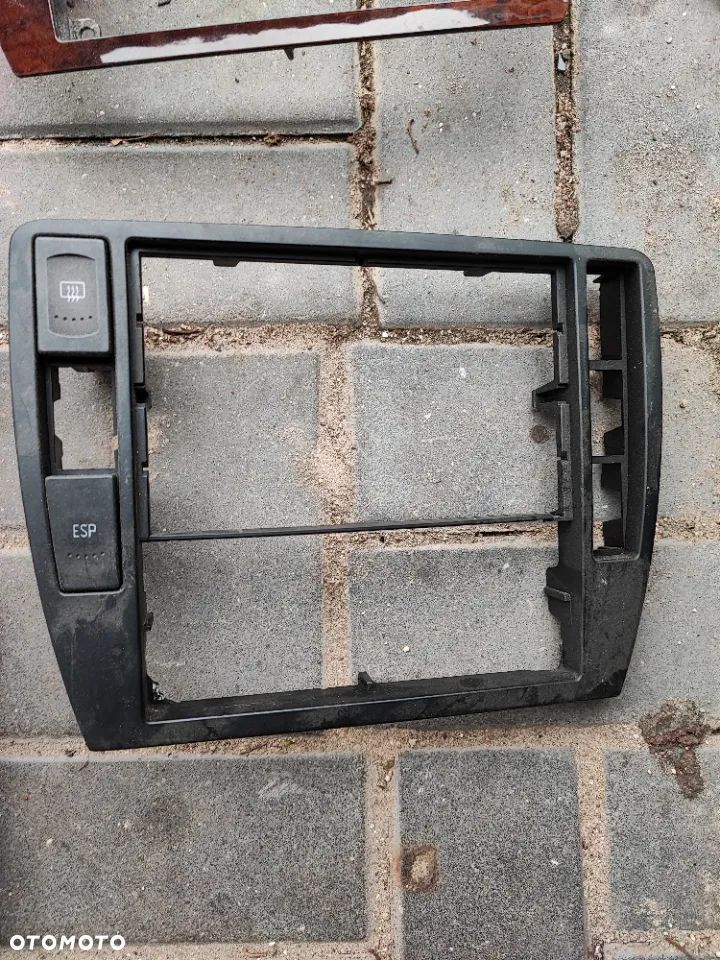 VW PASSAT B5FL RAMKA 2DIN W KONSOLE KOSZ 3B0858069 - 3