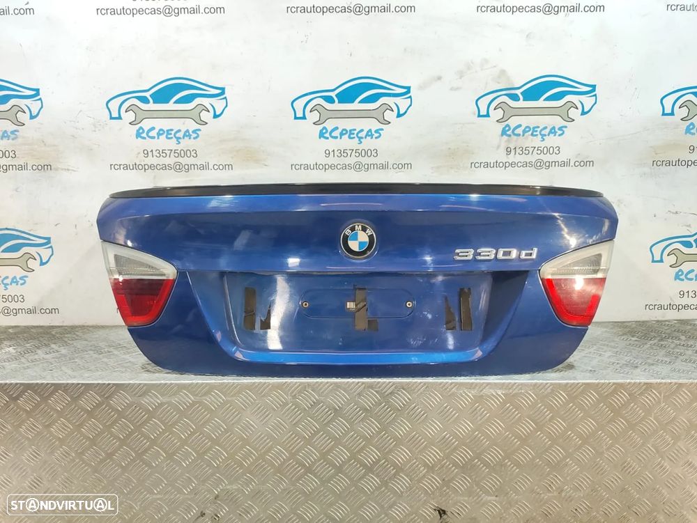 Porta Tampa Mala BMW Serie 3 E90 Fecho Puxador - 1
