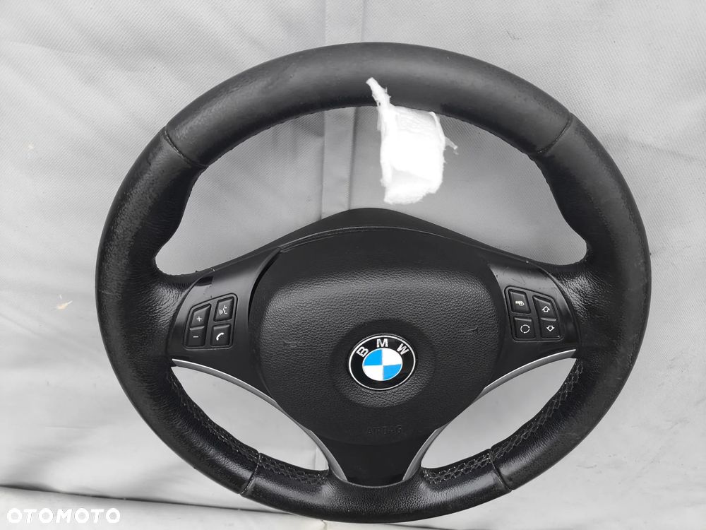 BMW E82 E87 E90 E91 E92 E93 KIEROWNICA SPORT MULTIFUNKCJA SKÓRA - 2
