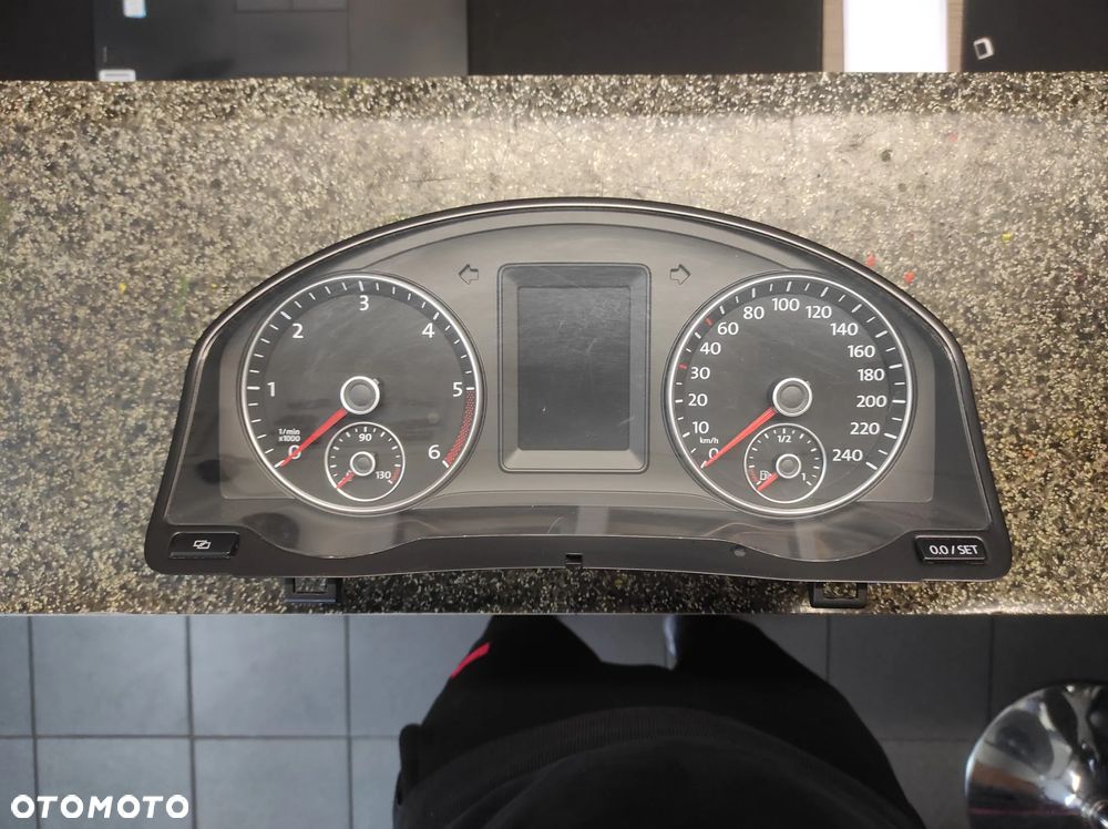LICZNIK ZEGARY VW GOLF 6 PLUS 1.6 2.0 TDI 5M0920870C FULL FIS SPRAWNY GWARANCJA WYSYŁKA !!! - 1