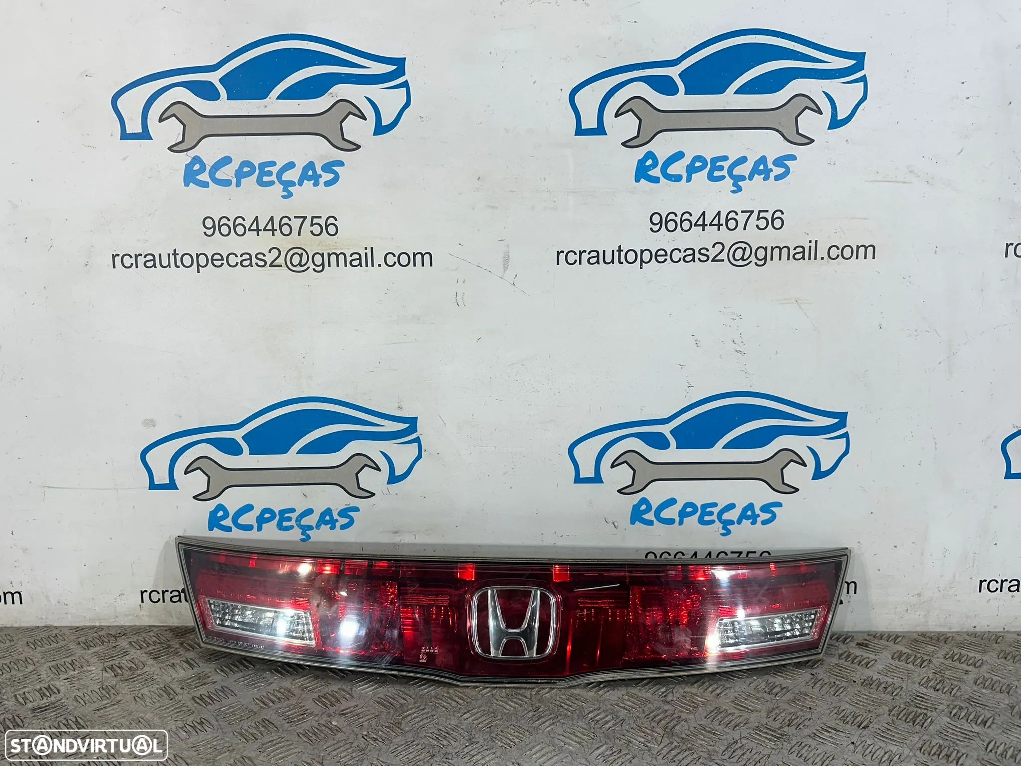 .Conjunto Farolins Mala Tras Traseiros Originais Honda Civic 8 FK FN MK8 VIII 2005 - 2011 - 7