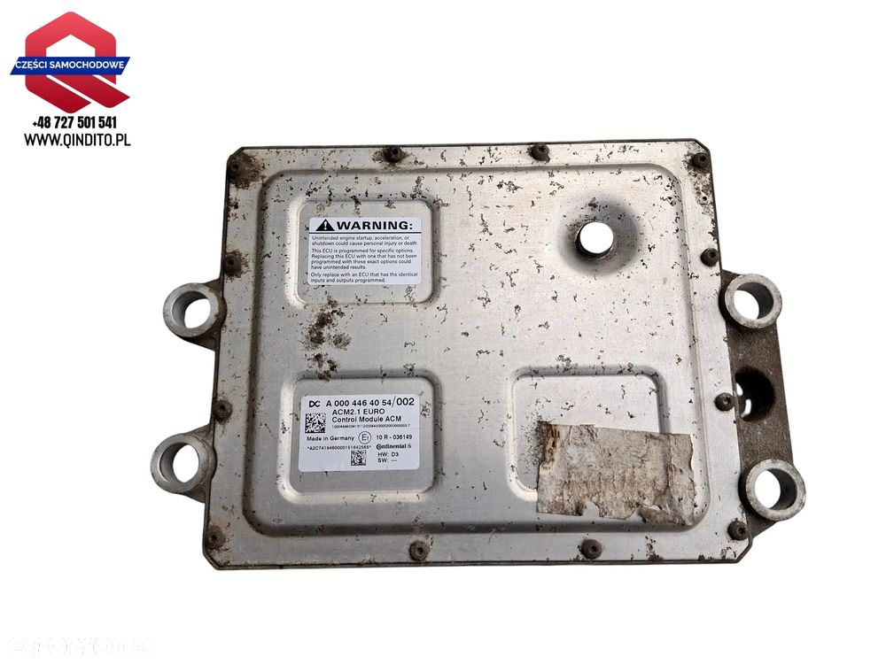 STEROWNIK MODUŁ ACM ADBLUE MERCEDES ATEGO EUR0 6 A0004464054 - 3