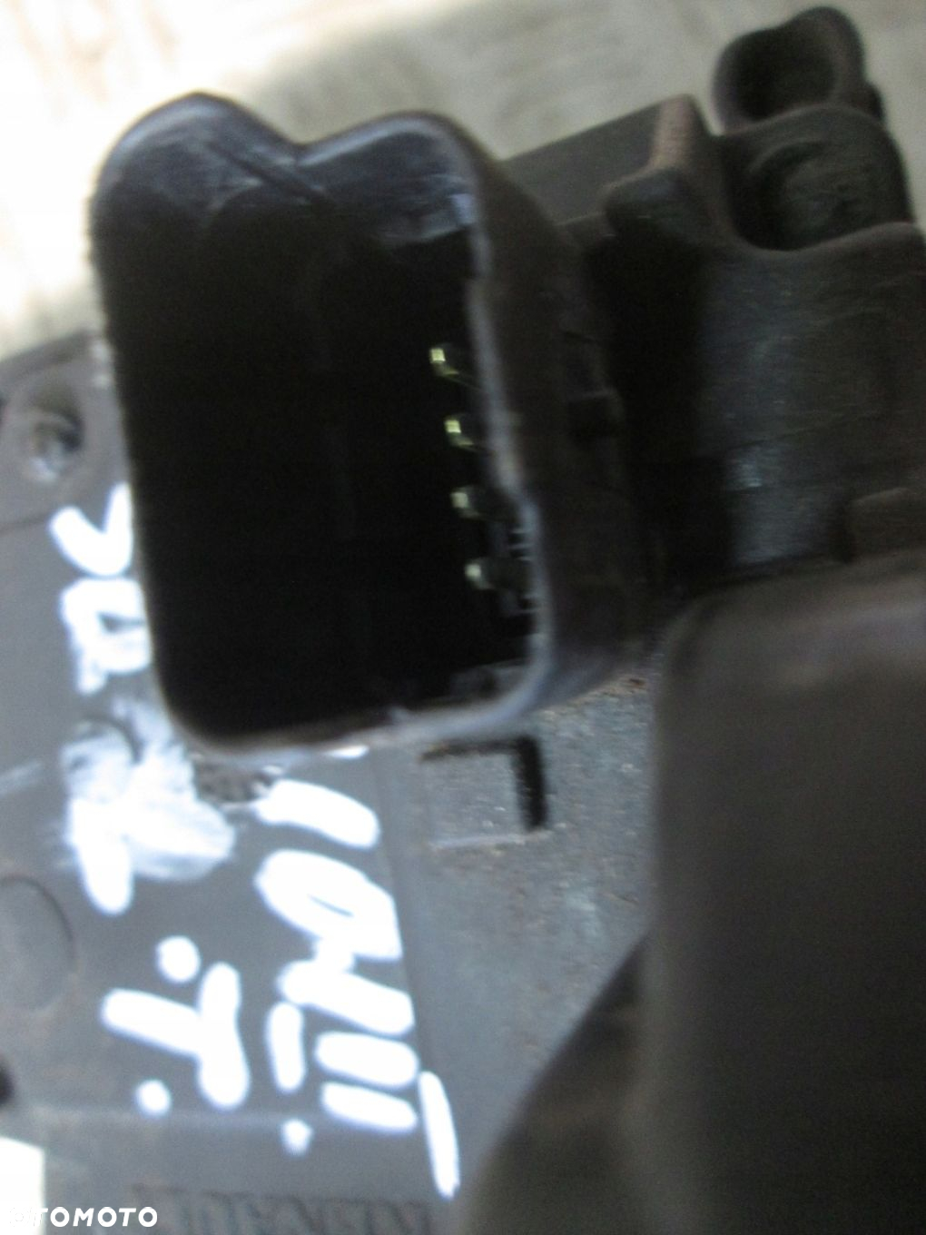 ZAMEK DRZWI LEWY TYŁ RENAULT CLIO III 5D 5 DRZWI 4 PIN - 3