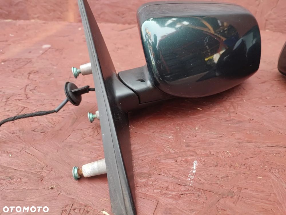 BMW E60 LCI / E61 LCI. ORYGINALNE LUSTERKA EUROPA LEWE / PRAWE ELEKTRYCZNIE SKŁADANE, FOTOCHROMATYCZNE PODGRZEWANE. W KOL. TIEFGRUEN METALLIC. O NR: 7 078 359 / 7 078 360 / 6 974 452 / 6 974 453 OEM. SPRAWNE W 100%. - 7