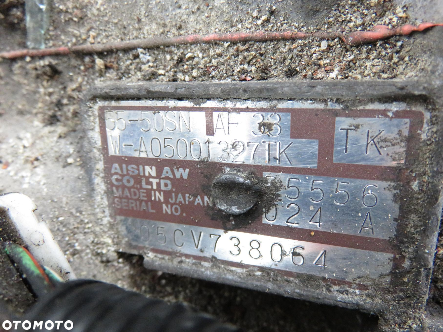 SKRZYNIA BIEGÓW AUTOMATYCZNA OPEL VECTRA C SIGNUM 3.2 55556024 5550SN - 9