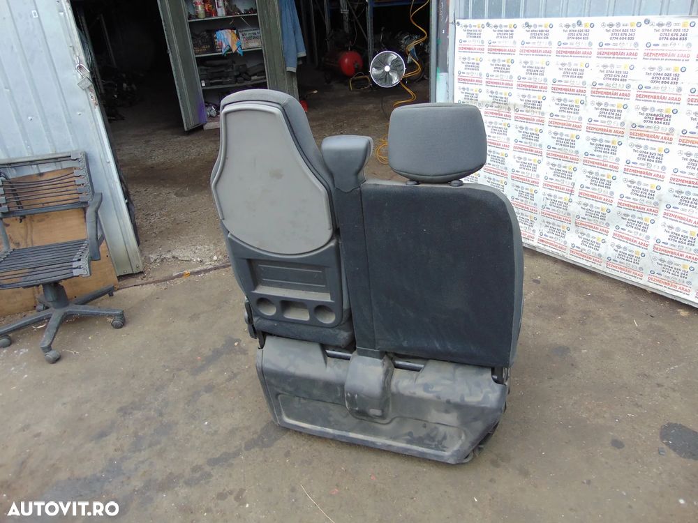 Bancheta Renault Master 3 master 4 Opel Movano Nissan Nv400 bancheta dubla fata - 6