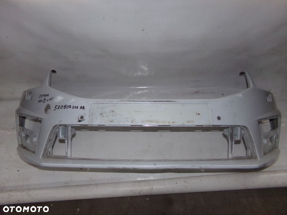 Zderzak Przód Przedni PDC+ Spryski Octavia III Lift RS 5E0807221AA - 4
