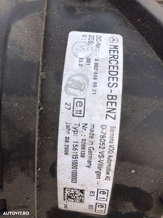ceasuri bord mercedes actros mp2 A0024469921 euro5 - 2