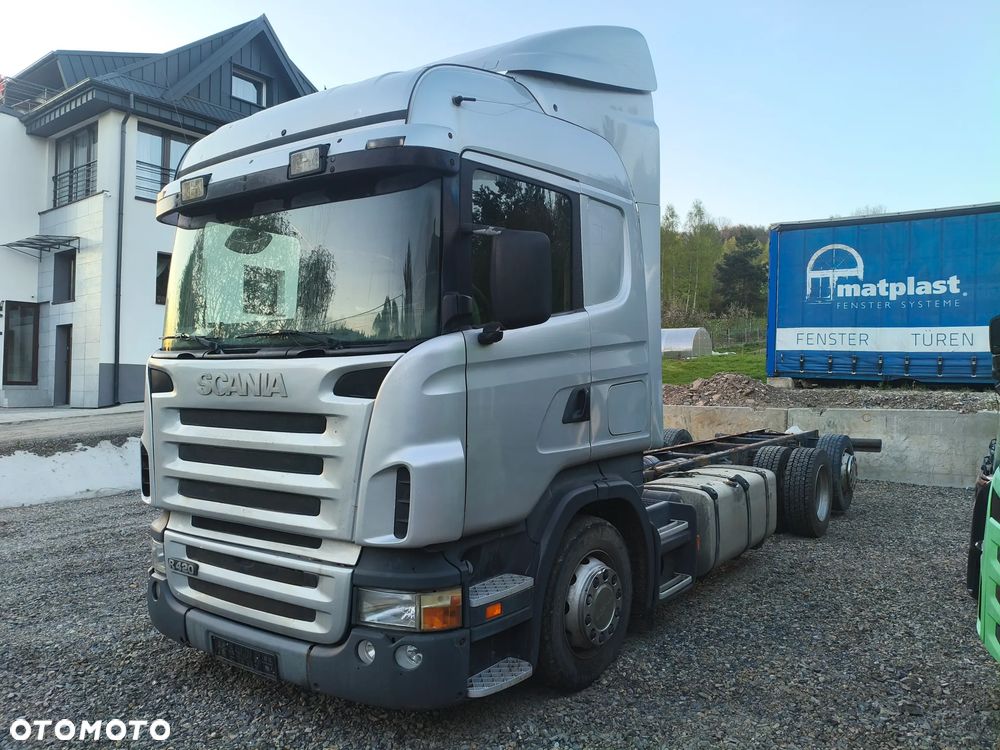 Scania R420 analog tacho klima retarder mega 6x2 pod lawetę pomoc drogowa - 5
