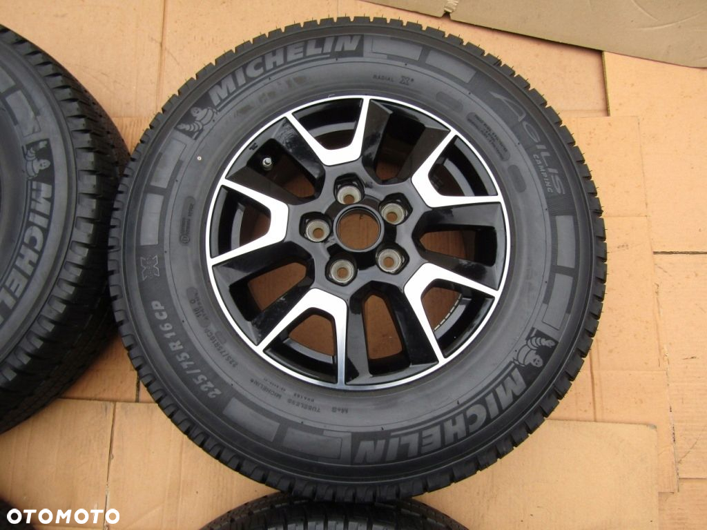 4x Felgi Koła 16 Fiat Ducato Peugeot Boxer Citroen Jumper opony 6j 5x118 ET68 + 225/75 16C - 6