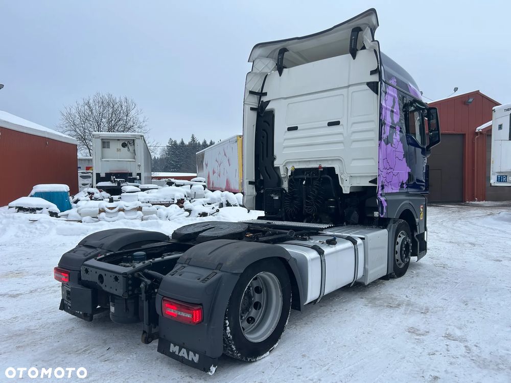 MAN TGX 18.430 LOW DECK / RETARDER / SALON POLSKA 4 SZTUKI / BIAŁY KOLOR OKLEJONY FOLIĄ / 1 WŁAŚCICIEL / MEGA / KLIMA POSTOJOWA / 2022 ROK PRODUKCJI !! - 7