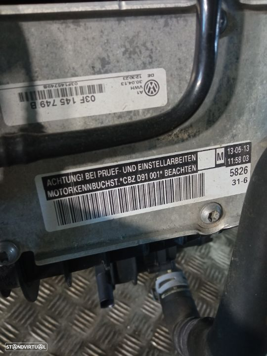 Motor Vw Skoda Seat 1.2 Fsi ref: CBZ (polo, golf, ibiza, fabia) - 9