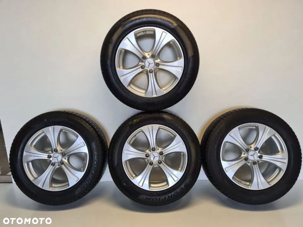 KOŁA ZIMOWE ALUFELGI MERCEDES GLC W253 X253 235/60 R18 ORYGinalne A2534010800 - 1