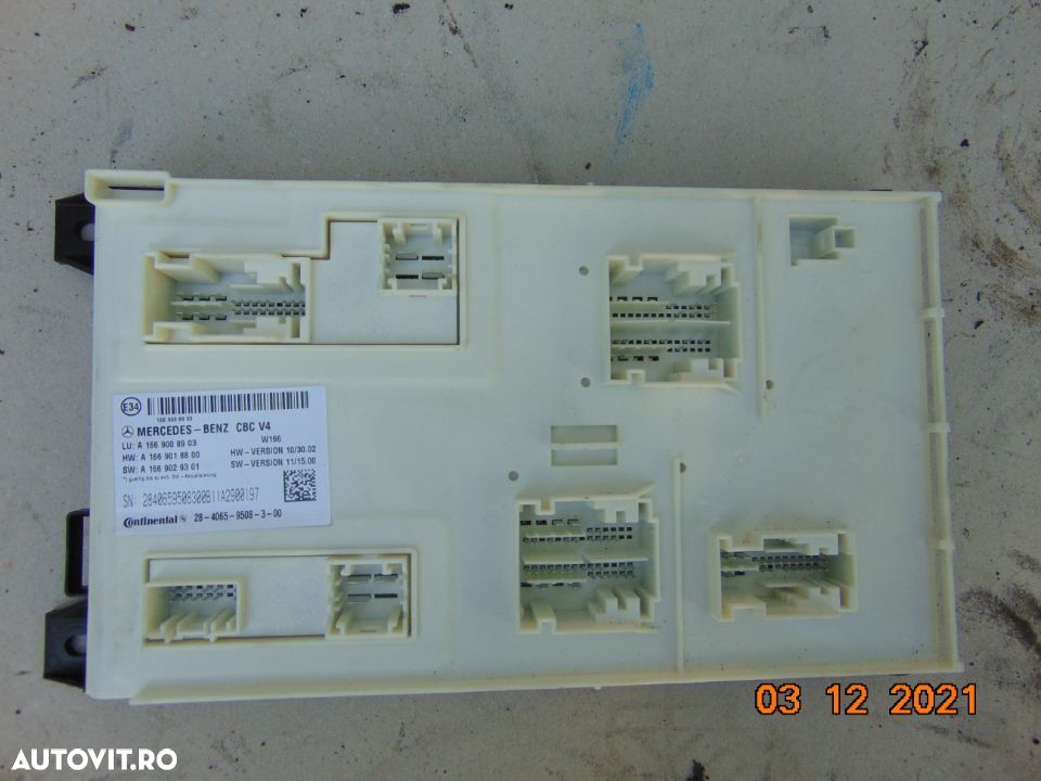 Modul SAM Mercedes ML W166 GLE X166 GL modul central electric ML w166 - 1