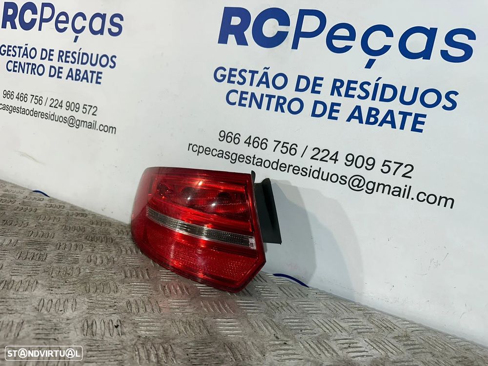 .Conjunto Farolins Tras Traseiro Direito Esquerdo Original Audi A3 8P Facelift Sportback 5 Portas 8P4945095E 8P4945096E 2009 - 2013 - 7