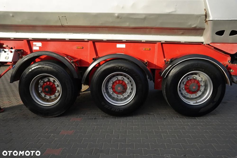 Feber Inter Cars WYWROTKA 29 M3 / ALUMINIOWA  / RYNNA / OŚ PODNOSZONA / SAF - 19