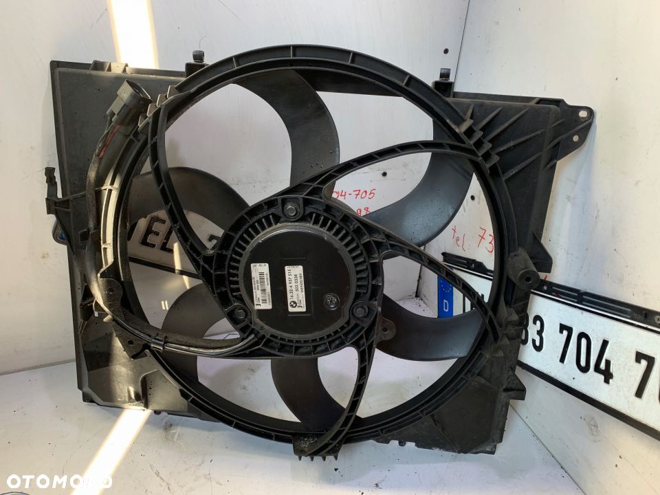 WENTYLATOR Z OSŁONĄ BMW N52 E90 E91 E92 325i 330i - 1