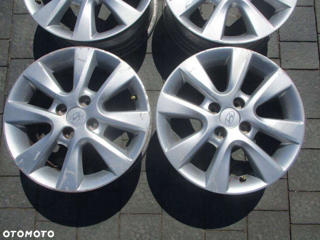 FELGI ALUFELGI 6JX15 4x100 54 mm ET50 HYUNDAI 52910-1J805 ORYGINAŁ - 3