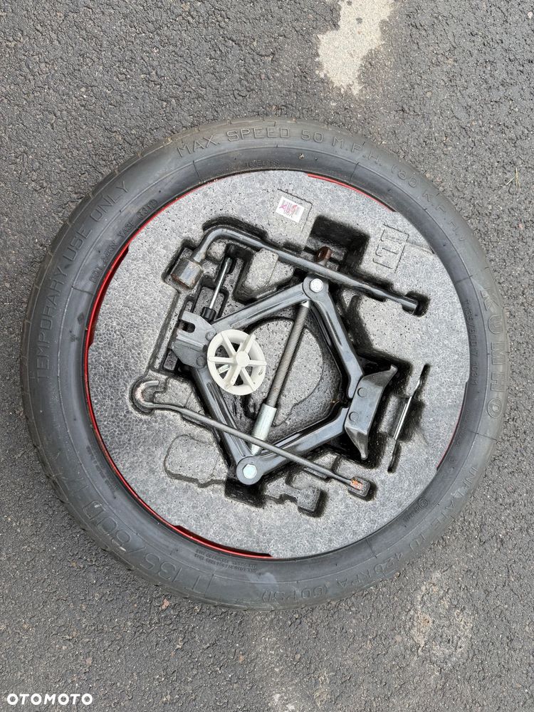 Koło dojazdowe Hyundai i40 + zestaw R17 135/80 dojazdówka zapasowe komplet - 1
