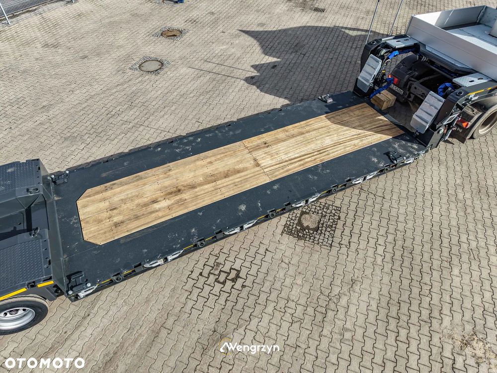 MAX Trailer 2 osiowy tiefbett, lowbed, zawieszenie pneumatyczne - 9