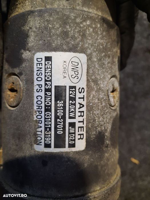 electromotor hyundai tucson 2.0crdi d4ea hyundai santa fe 2.0crdi kia - 3