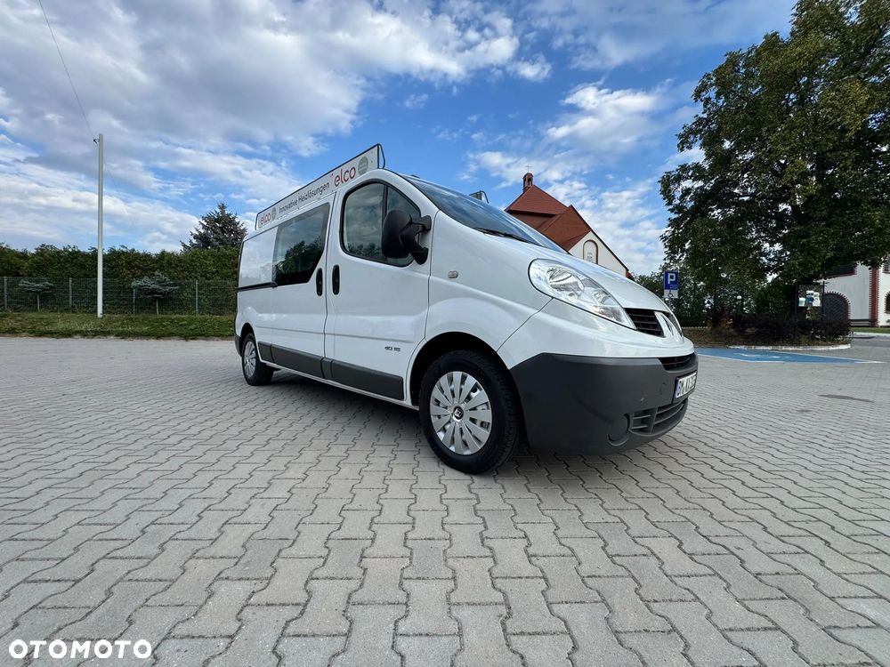 Renault TRAFIC L2H1 LONG Długi Furgon 3os. Serwis Hak Super Stan NISKI PRZEBIEG - 12