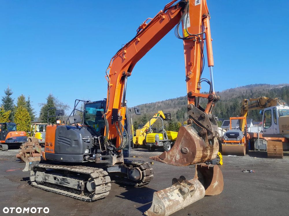 Hitachi ZX85USB-5A, 3149mtg, 2018r. szybkozłącze i 3 łyżki, BEZ DPF - 3