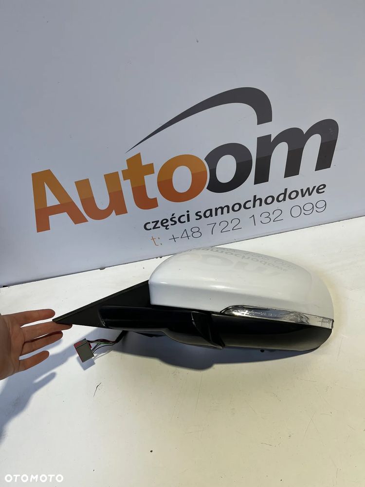 Lusterko lewe 8pin JAGUAR XF 2018r kolor (ner polaris white) - 3