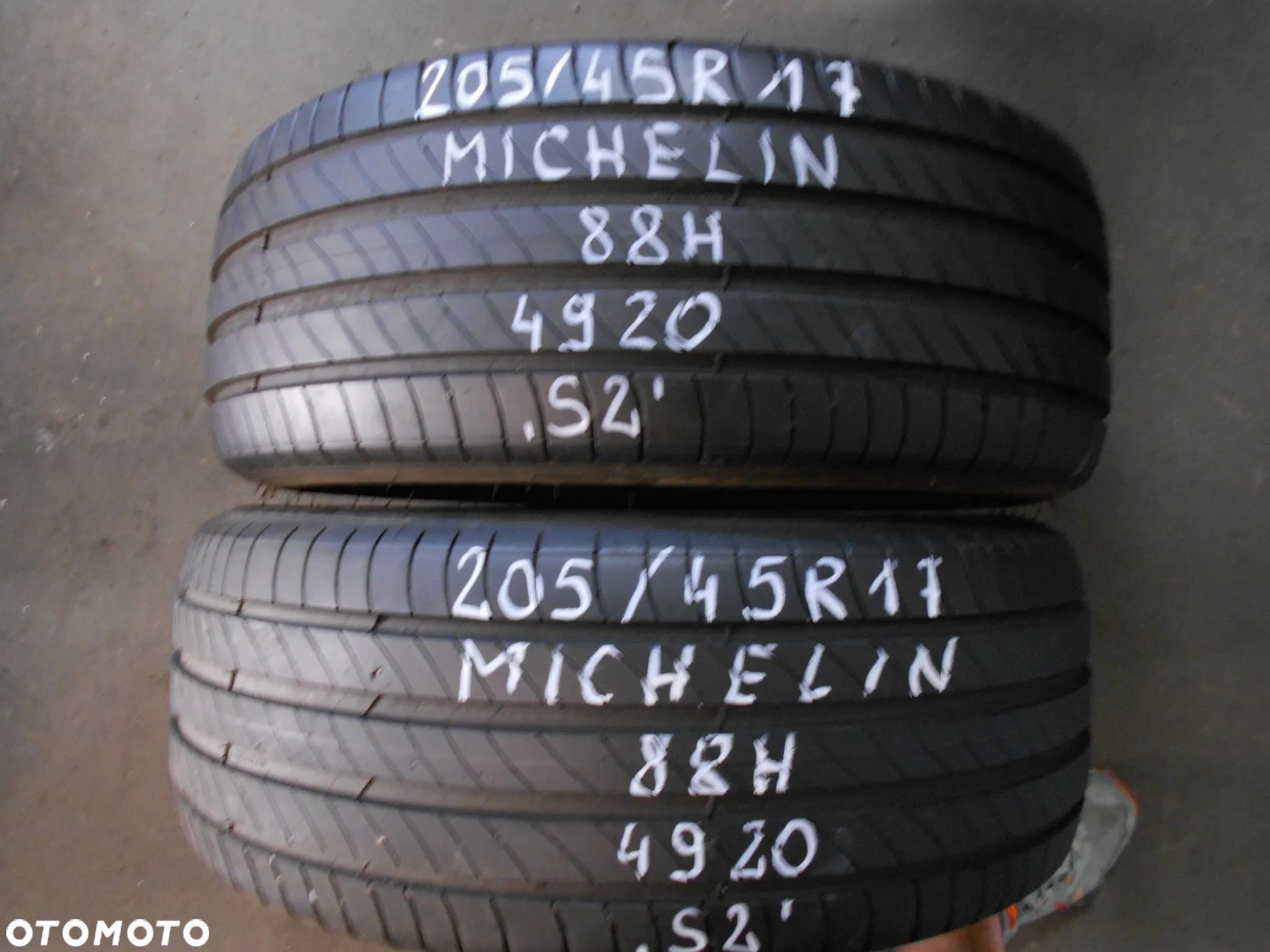 OPONY 205/45R17 MICHELIN PRIMACY 4 S2 DOT 4920 7.4MM - 1