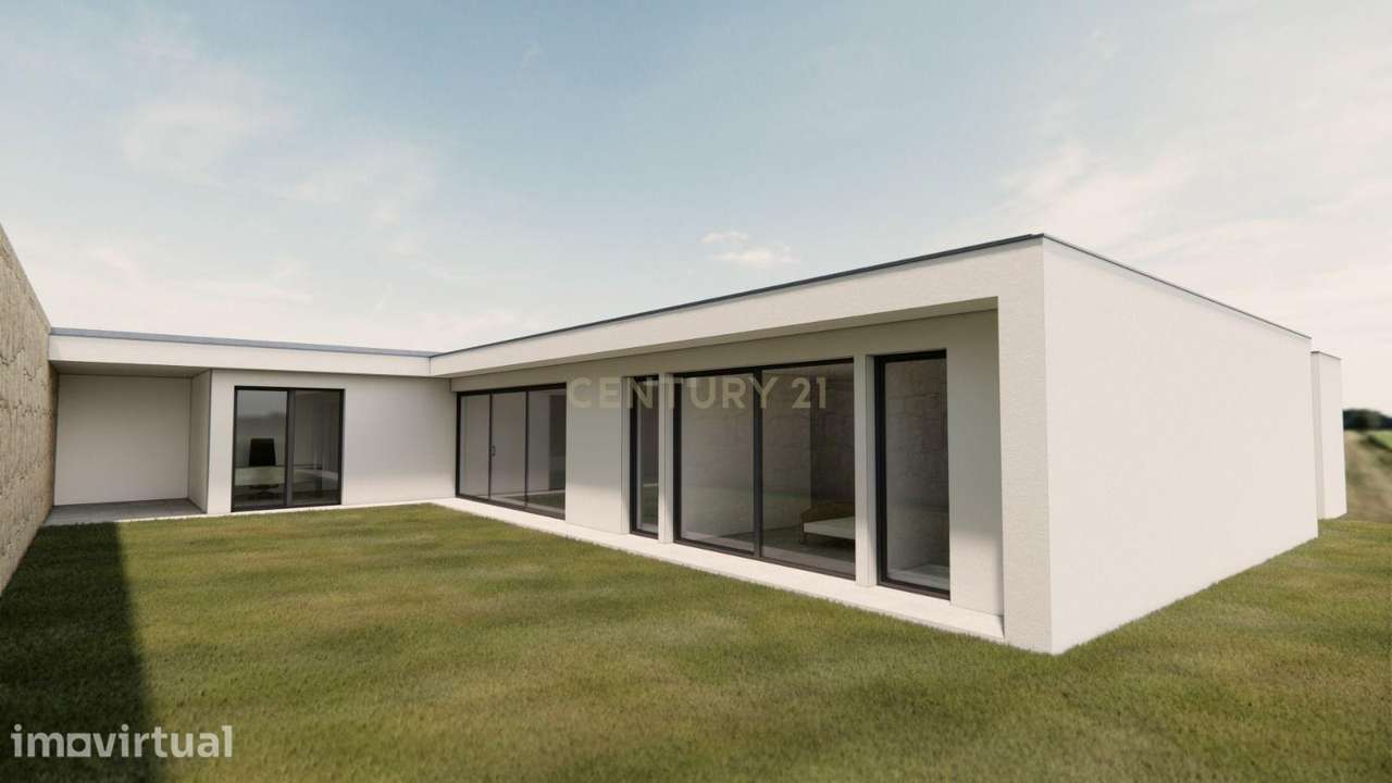 Moradia V3  de arquitetura moderna em Bem Viver (Feira Nova) Marco de - Grande imagem: 4/12