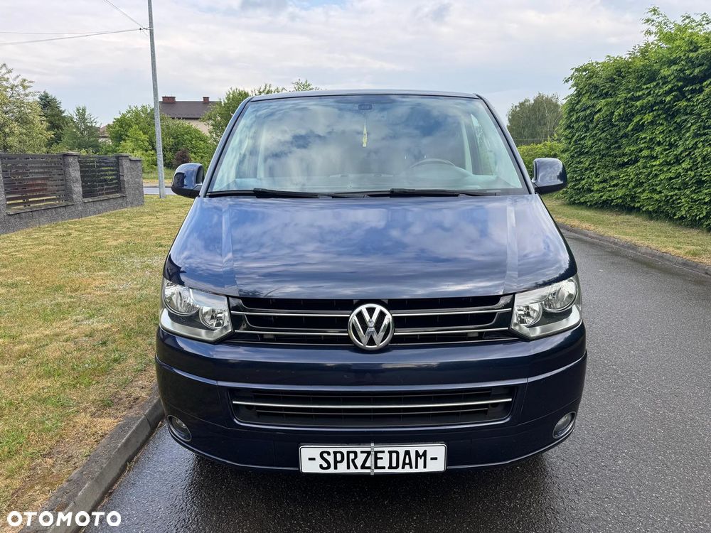 Volkswagen TRANSPORTER T5 L2H1 LIFT Długi Klima Elektryka Tempomat Furgon 3os. Rury Hak Pdc - 2