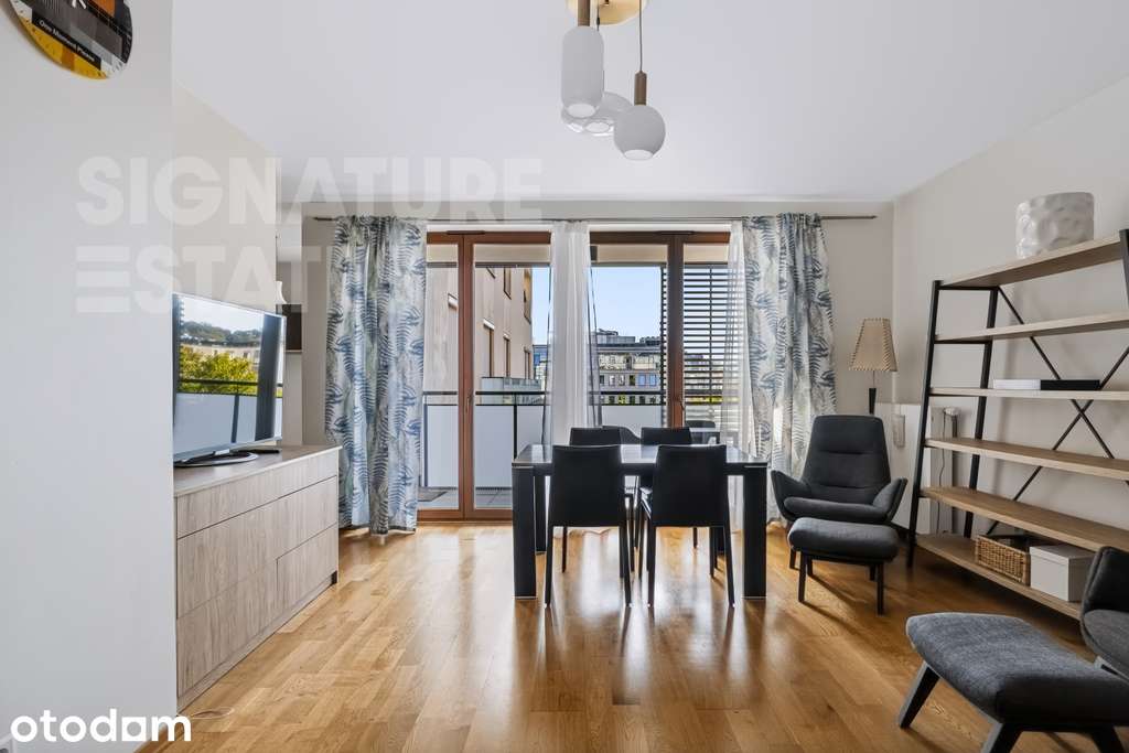 Umeblowany 3-pokojowy apartament na Powiślu